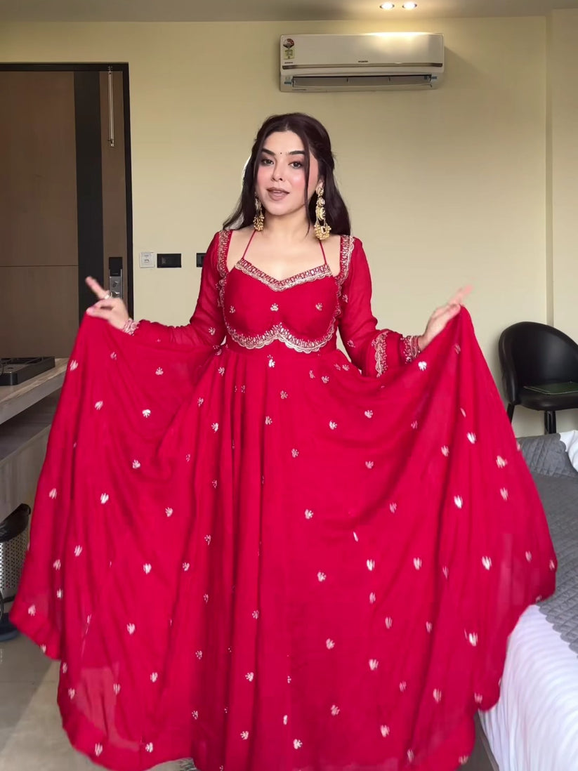 Neha Red Rituals Suit Set