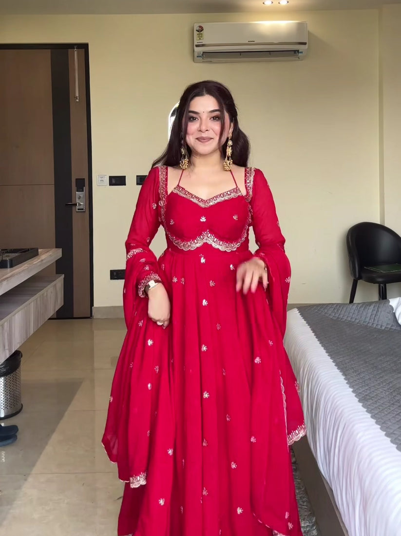 Neha Red Rituals Suit Set