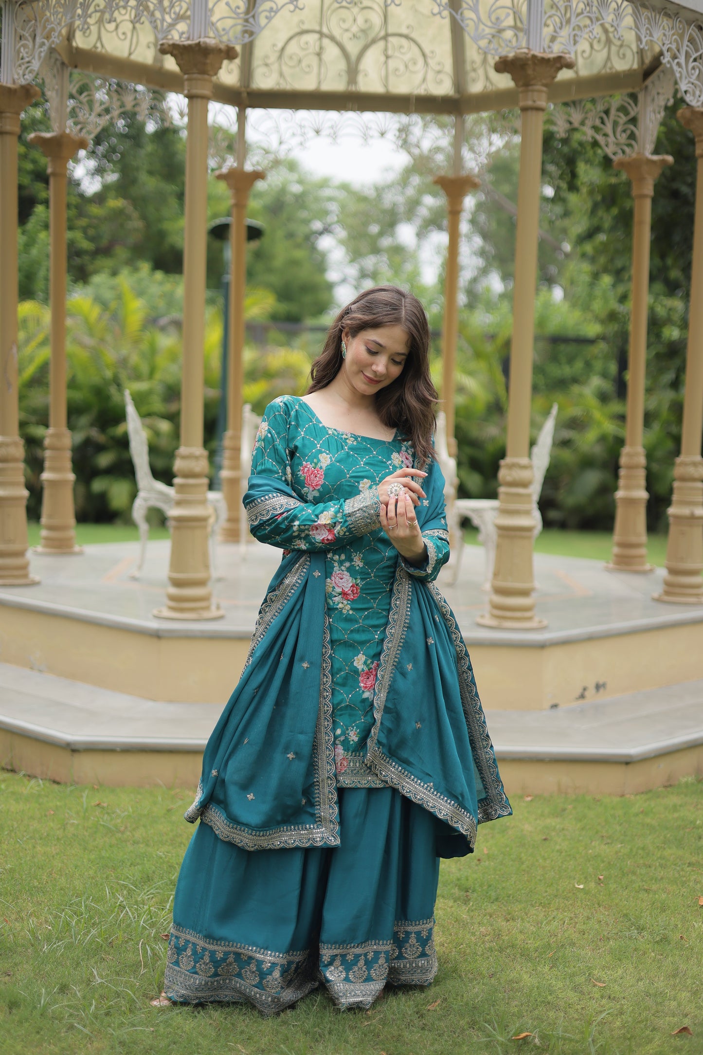 rama sharara suit set
