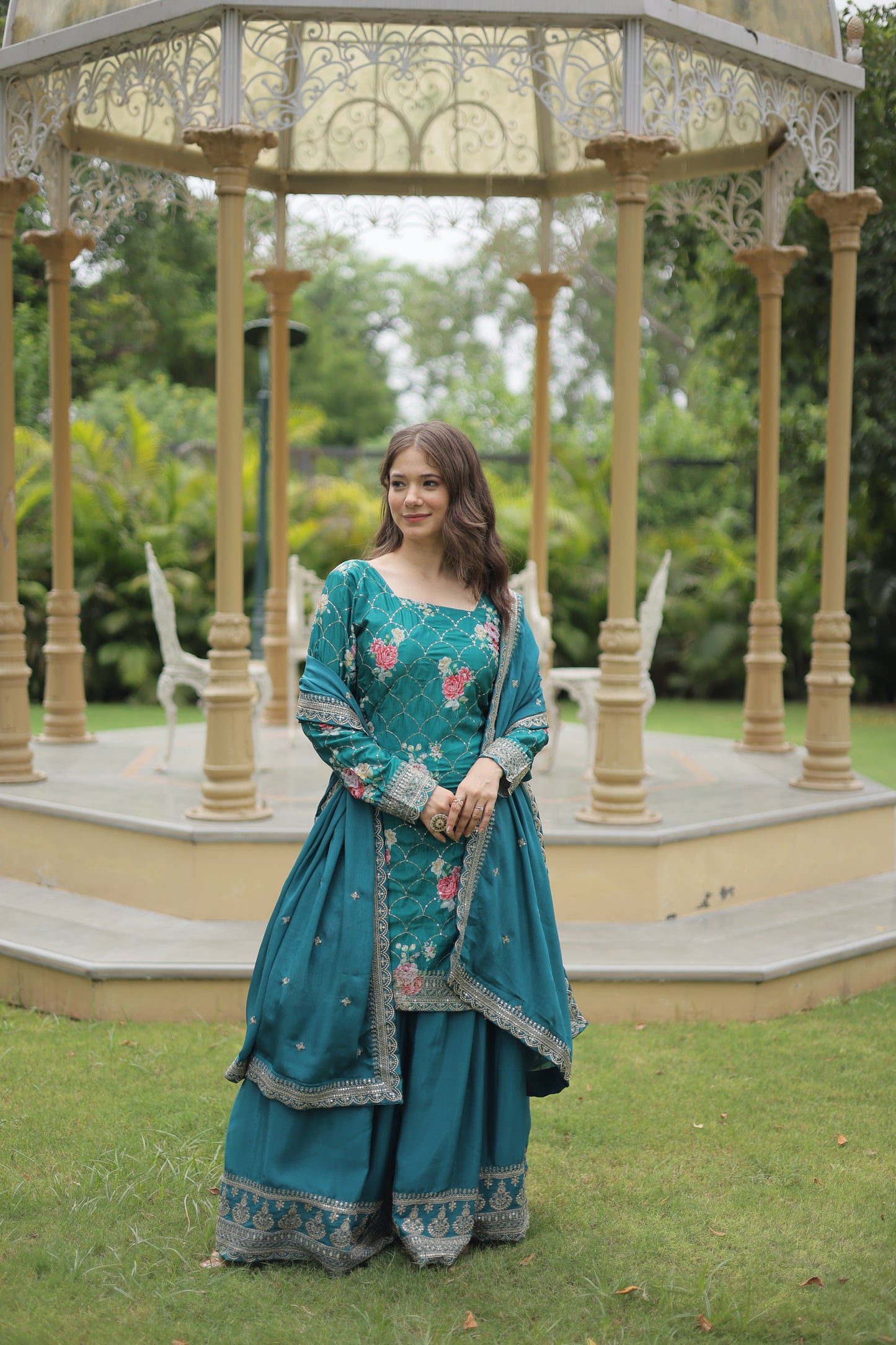 rama sharara suit set
