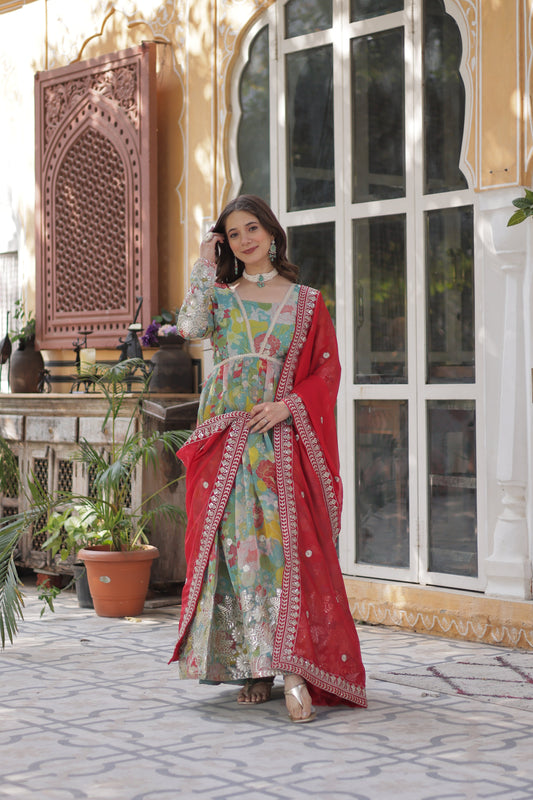 Silk Designer Ethnic Dresses