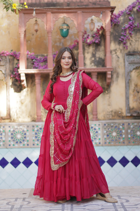 pink gown main