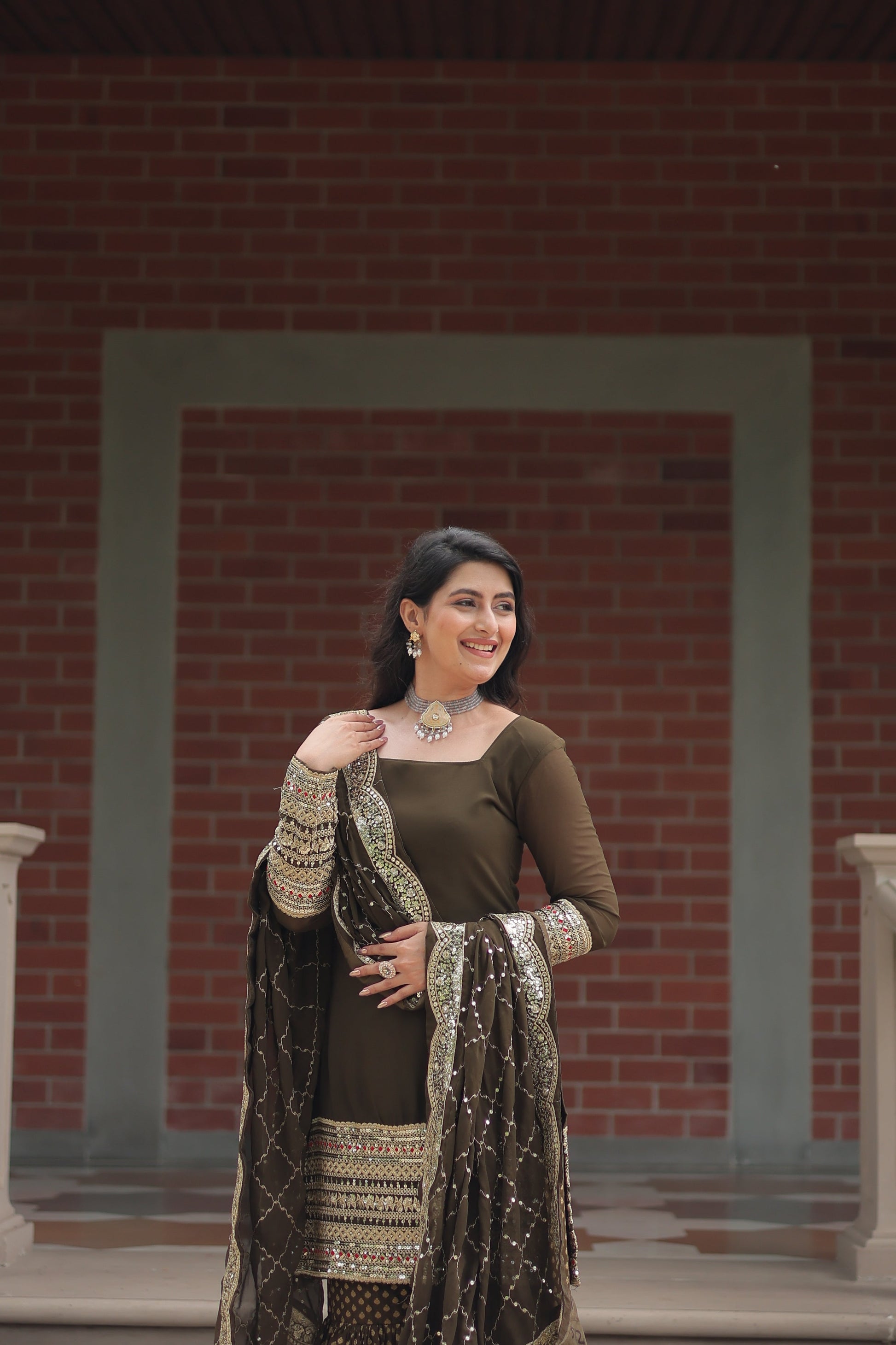 sharara suit set 
